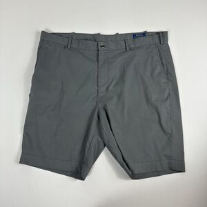Polo Ralph Lauren performance Shorts Mens 42 Gray Chino Preppy Golf Stretch‎